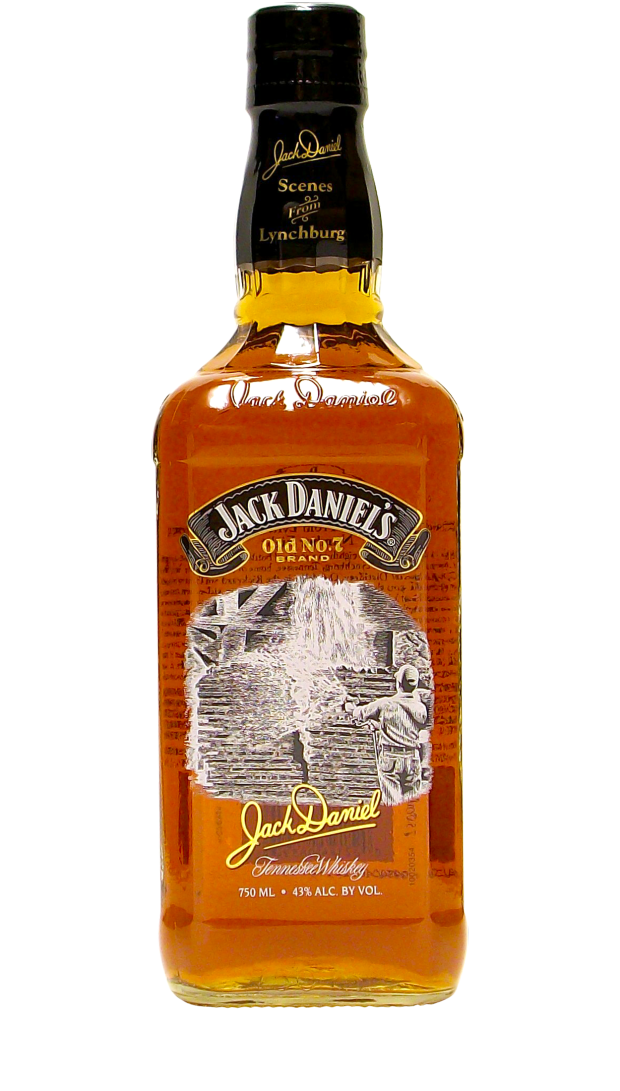 Scenes From Lynchburg Series Jack Daniels Bottles