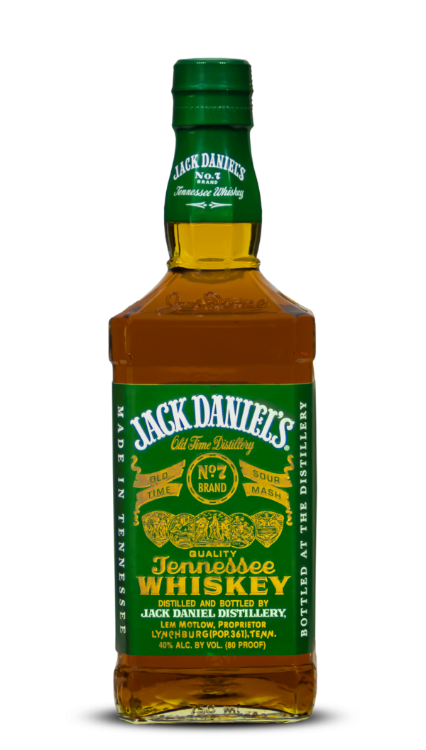 Green Label Jack Daniels Bottles